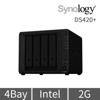 【Synology 群暉科技】DS420+ 4Bay 網路儲存伺服器