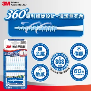【3M】軟式牙間刷(80支入)