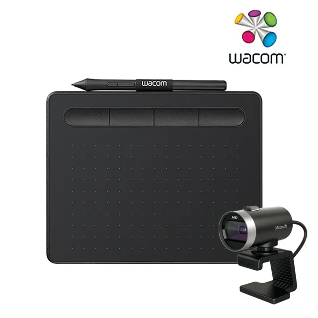 微軟網路攝影機超值組【Wacom】Intuos