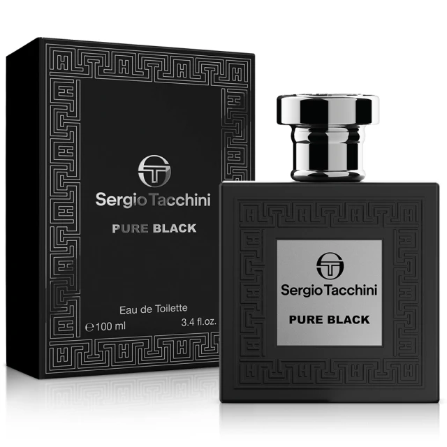 【Sergio Tacchini】純粹勁黑淡香水100ml(原廠公司貨)