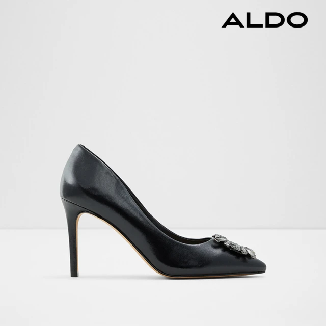【ALDO】氣質方鑽飾高跟鞋-女