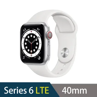 【Apple 蘋果】Watch Series 6 LTE版40mm(鋁金屬錶殼搭配運動型錶帶)