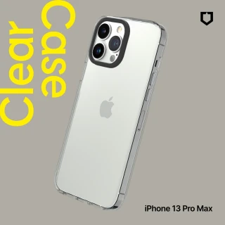 【RhinoShield 犀牛盾】iPhone 13 Pro Max 6.7吋 Clear透明防摔手機殼(五年黃化保固)