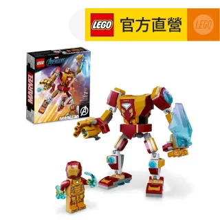 【LEGO 樂高】Marvel超級英雄系列 76203 Iron Man Mech Armor(鋼鐵人 裝甲)