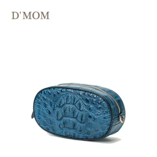 【DMOM】多用途鱷魚腰肩兩用包(藍色)