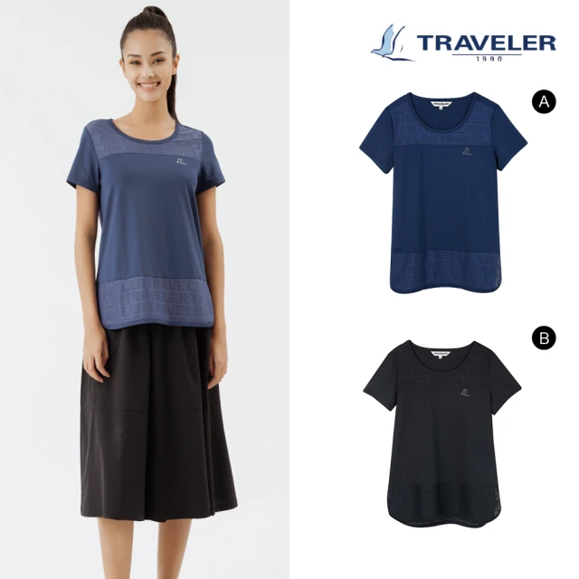 TRAVELER 旅行者【TRAVELER 旅行者】女款超透氣消臭上衣_221TR803(消臭上衣)