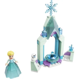 【LEGO 樂高】迪士尼公主系列 Castle Courtyard(43198安娜公主 43199艾莎公主)