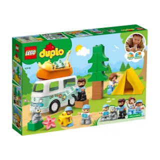 【LEGO 樂高】得寶系列 家庭號冒險露營車 10946  度假 郊遊(10946)