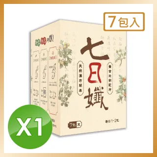 【家家生醫】七日孅-孅體茶包-1盒/7包(張文綺&哈孝遠-雙代言)