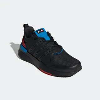 【adidas 愛迪達】運動鞋 慢跑鞋 休閒鞋 LEGO 男鞋 女鞋 黑 RACER TR21(GW3681)