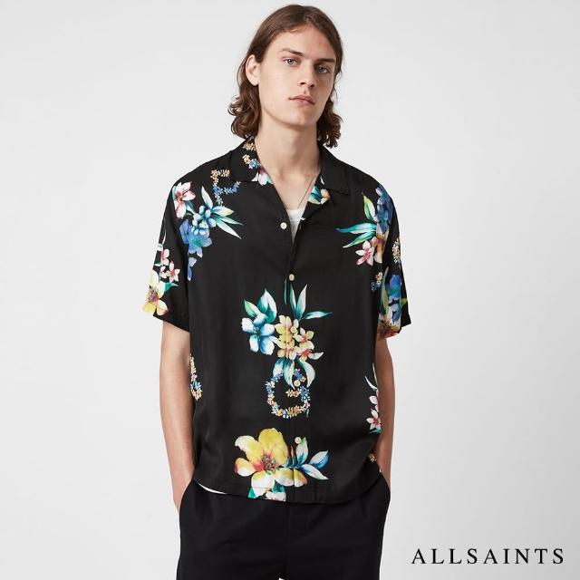 【ALLSAINTS】花卉寬鬆夏襯衫