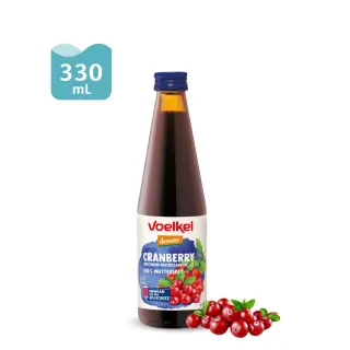 【機本生活OLife】Voelkel 蔓越莓原汁(330mL/瓶)