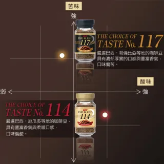 【UCC】117/114/芳醇即溶咖啡x12罐組/箱(90g/罐)