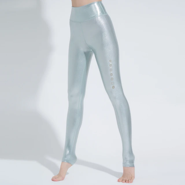 【YOGA FLOW】Chakra Pants - Silver Lustre(瑜珈 運動褲 跑步 健身)