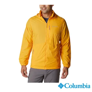 【Columbia 哥倫比亞】男款- Omni-Shade UPF40防曬風衣-黃色(UWJ98110YL  / 2022年春夏商品)