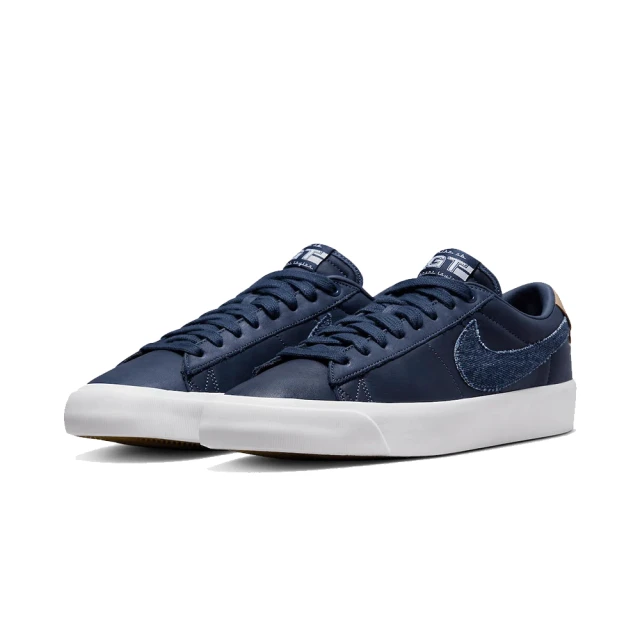 NIKE 耐吉【NIKE 耐吉】休閒鞋 運動鞋 丹寧 滑板 穿搭 ZOOM BLAZER LOW PRO GT PRM 男 - DM8890400