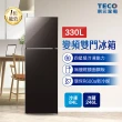 【TECO 東元】330公升 一級能效變頻雙門冰箱(R3501XBR)