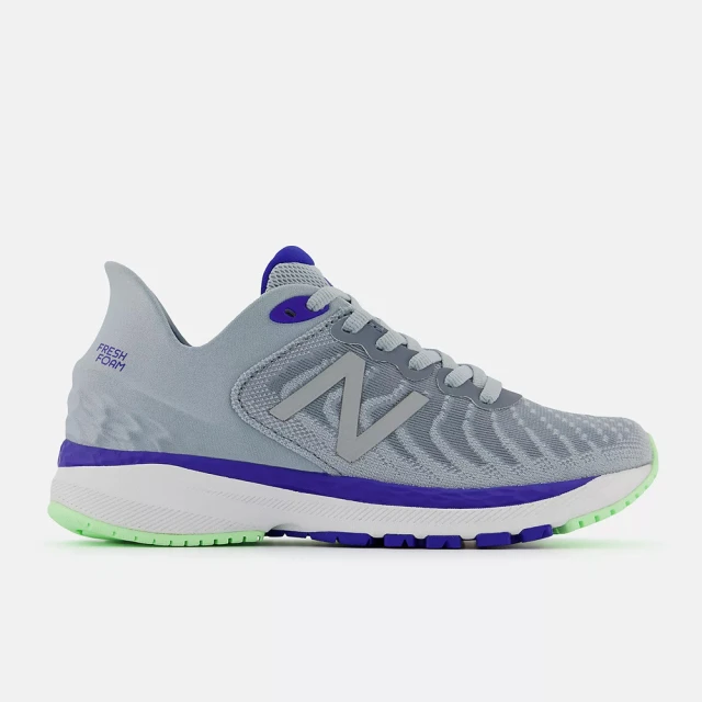 【NEW BALANCE】慢跑鞋 運動鞋 NB 童鞋 男女 大童鞋 灰藍綠(YP860G11-W)