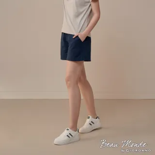 【GIORDANO 佐丹奴】女裝棉質運動短褲(67 選美藍)