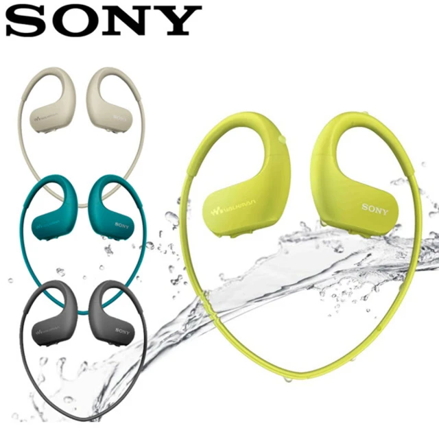 【SONY 索尼】Walkman NW-WS413 4GB 防水數位耳機隨身聽(公司貨)