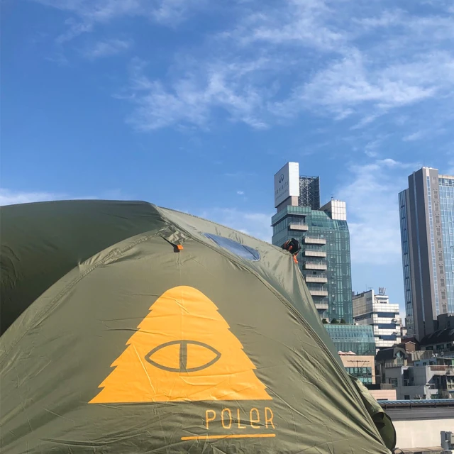 【POLER STUFF】TWO MAN TENT 雙人帳篷 / 限量商品(軍綠色)