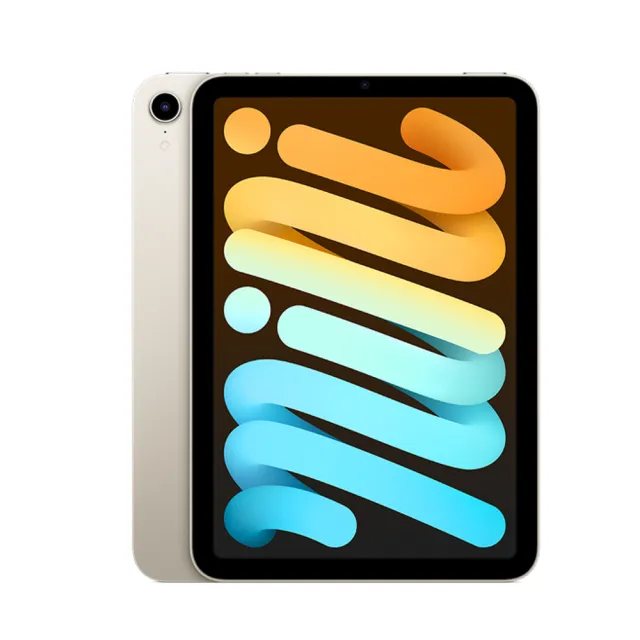 三折筆槽殼+鋼化保貼組【Apple 蘋果】iPad mini 6(8.3吋/WiFi/256G)