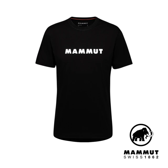 Mammut 長毛象【Mammut 長毛象】Mammut Core T-Shirt Men Logo 輕便機能短袖T 男款 黑色 #1017-04030(網路獨家限定)