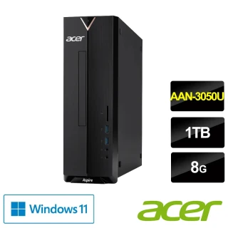福利品 XC-340 AMD雙核Win11電腦(AAN-3050U/8G/1TB/W11)