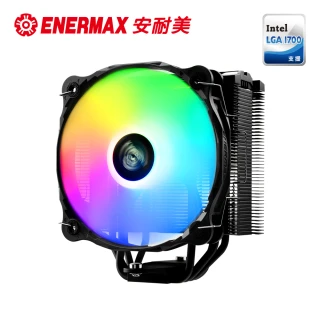 【ENERMAX 安耐美】F40 空冷 黑 CPU散熱器 ETS-F40-BK-ARGB(附LGA1700扣具)