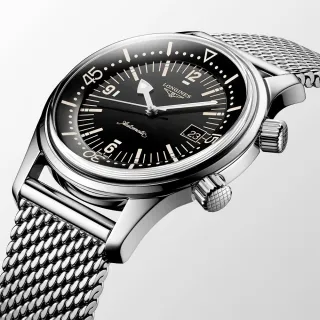 【LONGINES 浪琴】Legend Diver 傳奇潛水復刻腕錶-42mm(L3.774.4.50.6)