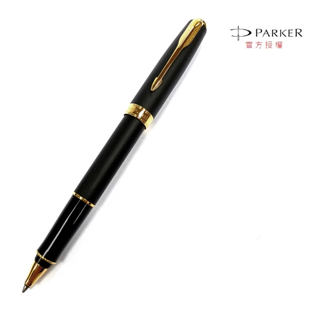 【PARKER】08黯黑金夾鋼珠筆