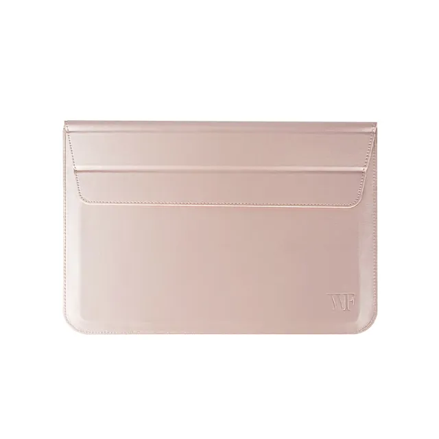 【WORKFIX 渥克斯】13吋拉絲皮革質感平板筆電支架信封保護套(支援iPad/MacBook)