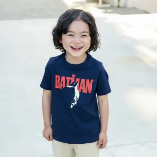 【GAP】男童 Gap x DC正義聯盟系列夜光印花短袖T恤(825527-海軍藍)
