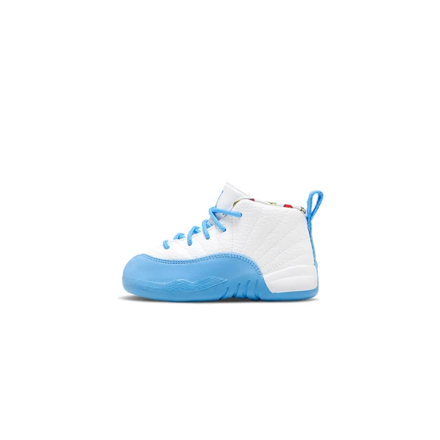 NIKE 耐吉【NIKE 耐吉】Jordan 12 Retro TD 童鞋 小童 白色 藍色 AJ12 運動 休閒 籃球鞋 DQ4367-114