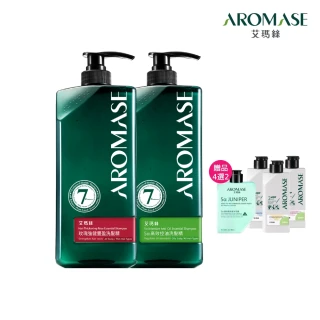 【Aromase 艾瑪絲】洗髮精 1000mL 任選二入(控油/去屑/豐盈)