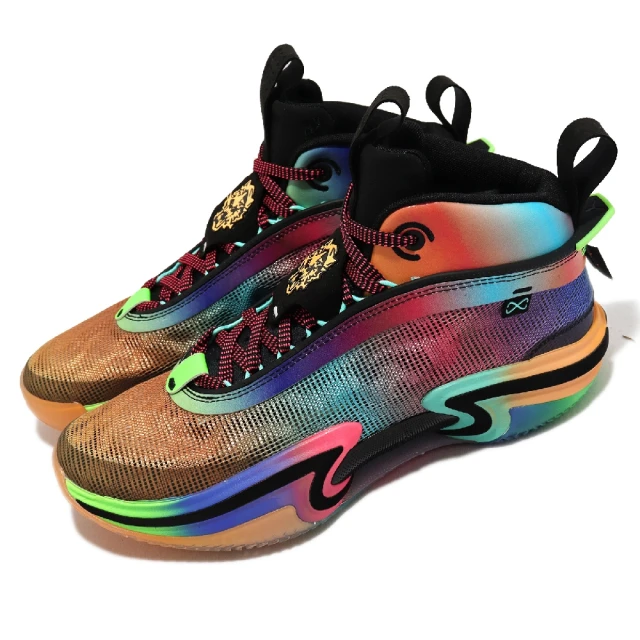 NIKE 耐吉【NIKE 耐吉】籃球鞋 Air Jordan XXXVI GC PF 男鞋 黑 彩色 Tiger AJ 36 喬丹(DN4200-064)