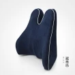 【西格傢飾】人體工學舒壓記憶棉腰枕(2色可選/支撐腰部/久坐不累)