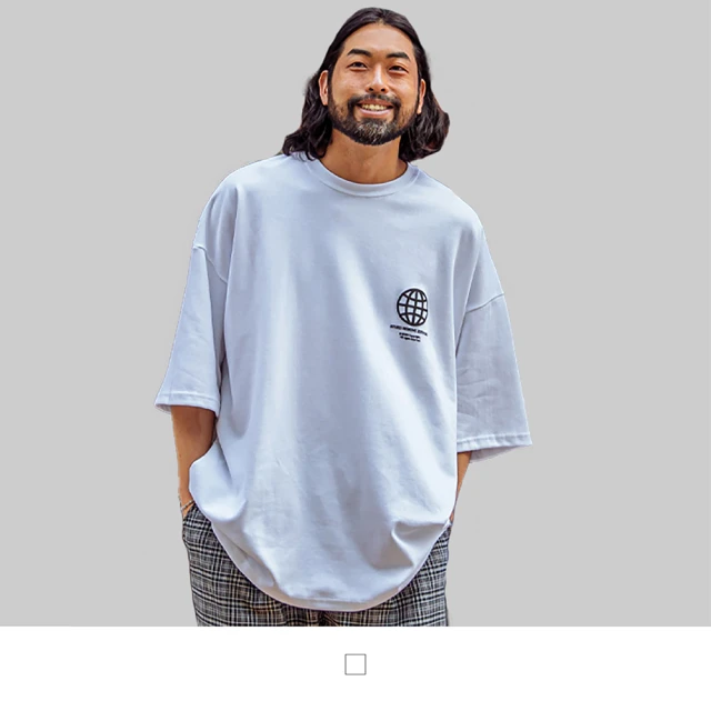 【男人幫】T1709台灣製造純棉地球圖案T恤(T1709)