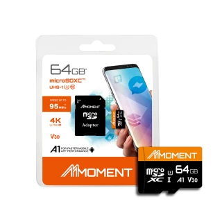 MicroSD Card A1V30 64GB 記憶卡(記憶卡)