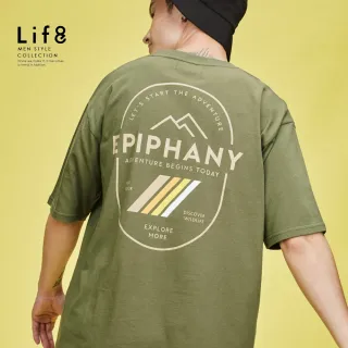 【Life8】ALL WEARS EPIPHANY 印花短袖上衣(41090)