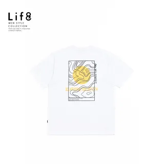 【Life8】WILDMEET 印花 玉山座標 高磅短袖上衣(61035)