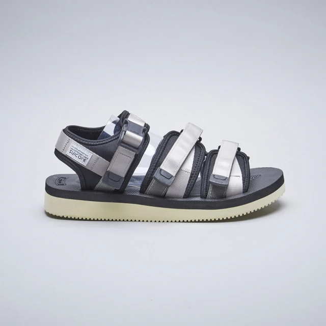 【SUICOKE】GGA-V OG-052V 灰色 銀色 奶油底 涼鞋 尼龍 耐磨 魔鬼氈 塑膠扣 VIBRAM 黃金大底 SK20052VGY