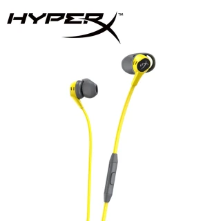 【HP 惠普】HyperX Cloud Earbuds 入耳式耳機-豔陽黃(4P5S0AA)