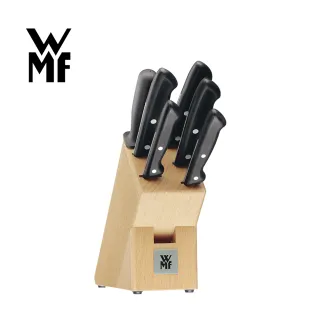 【WMF女王尊寵限定組】Class Line 刀具7件組+竹製砧板38x25cm