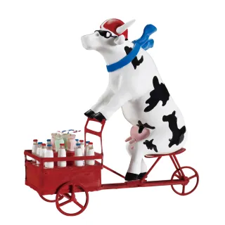 【Fubon Art 富邦藝術】CowParade藝術牛：牛奶到 好運到(禮品 擺飾 擺件)