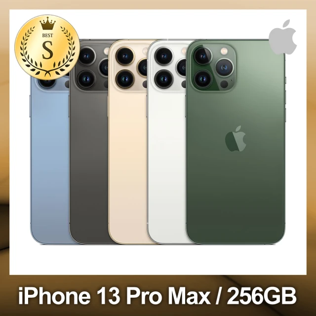 【Apple 蘋果】S 級福利品 iPhone 13 Pro Max 256GB 6.7吋 智慧型手機(原廠保固中)