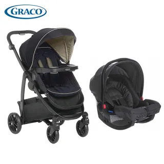 【Graco】多功能型雙向嬰兒手推車+提籃系列嬰幼兒汽車安全座椅(MODES LX勁旅系列 / SNUGRIDE系列)