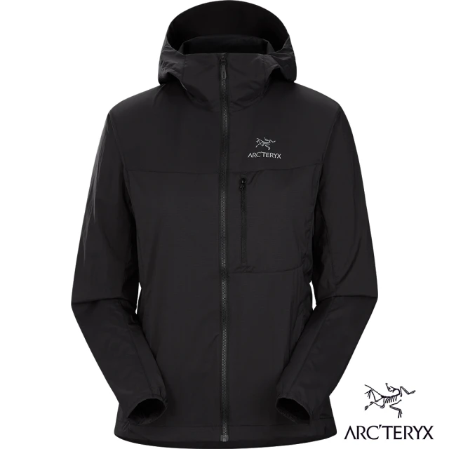 Arcteryx 始祖鳥【Arcteryx 始祖鳥】女 Squamish風衣外套(黑)