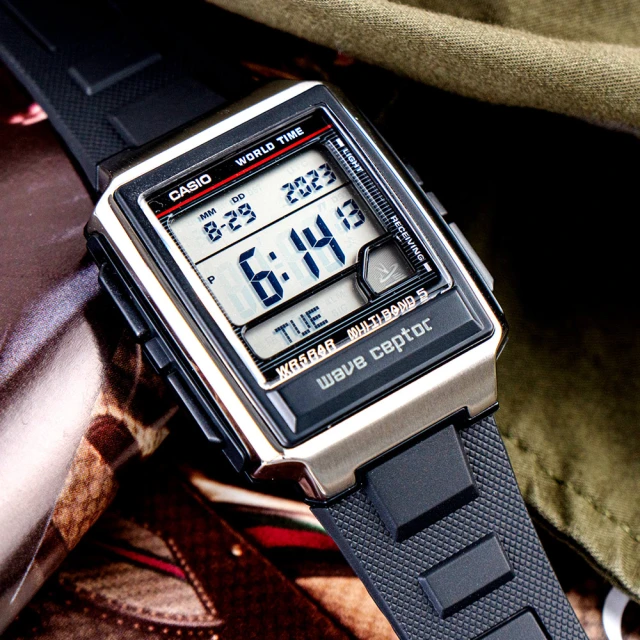 【CASIO 卡西歐】日本限定世界五局雙顯電波錶(WV-59R-1AJF)