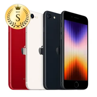 【Apple 蘋果】S級福利品 iPhone SE 3 128 4.7吋(電池98% 外觀9成9新 原廠外盒)